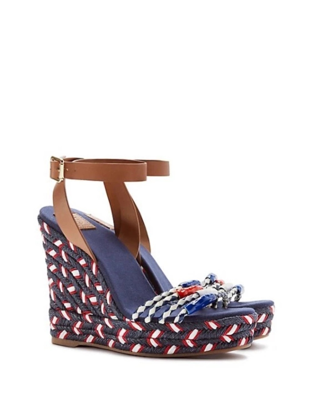 NWOT Tory Burch Tory Wedges 8